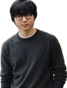 Chris Park wearing glasses and a dark sweater